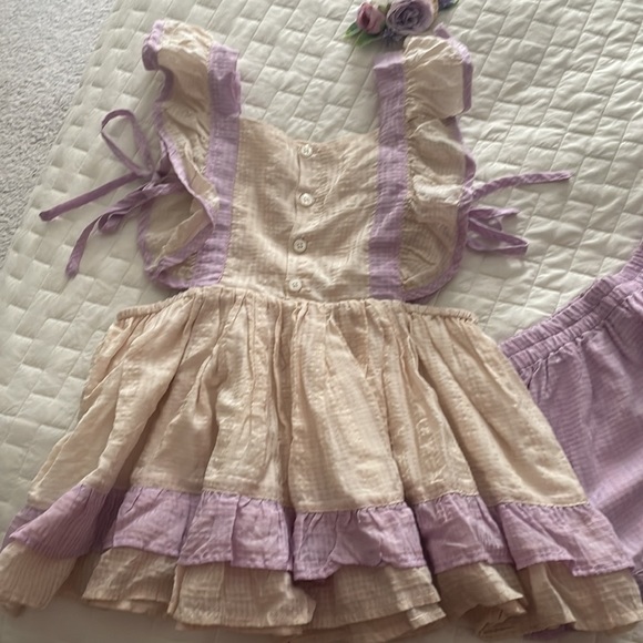 NWOT Well Dressed Wolf WDW lavender set - Picture 3 of 5